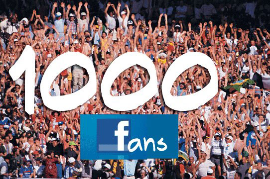 1000 Fans Facebook