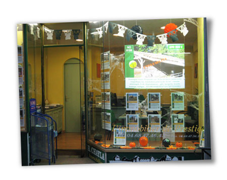 Vitrine Barbès Halloween