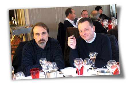 Repas de fin d'année 2008 au Parc