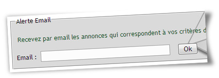 Alerte email