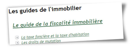 Les guides immobiliers