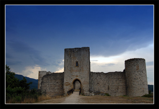 The Château de Puivert