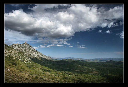 Vue sur les Corbières